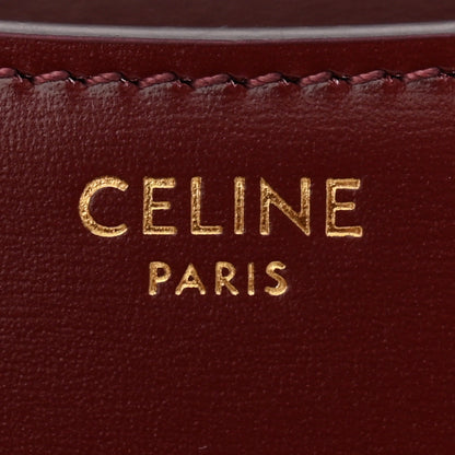 Celine Shiny Calfskin Teen Lola Bag Light Burgundy 6 of 11