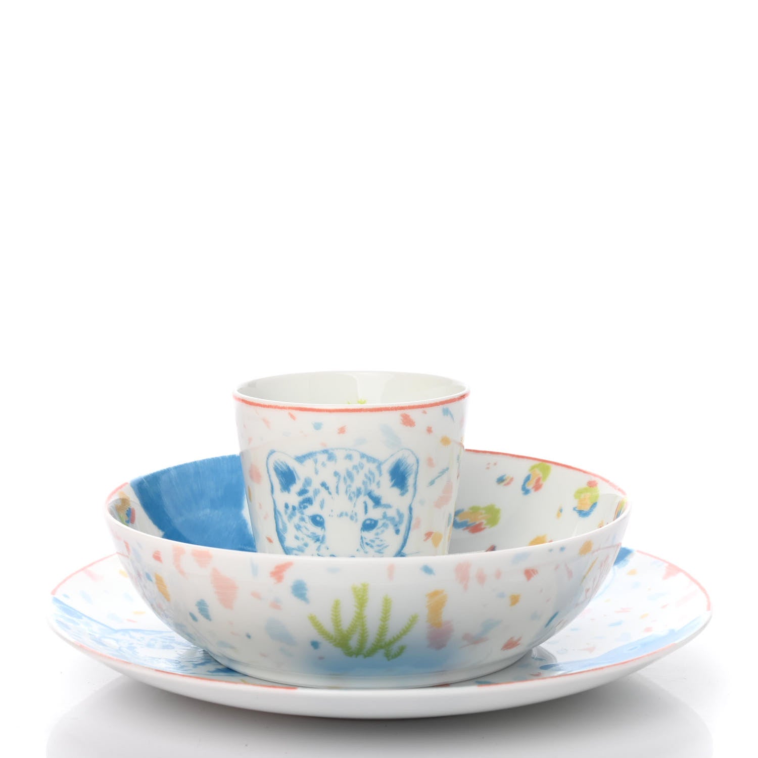 HERMES エルメス パスパス Passe-passe 3点セット Hermes Porcelain Passe-Passe Set of 3 836165 – FASHIONPHILE