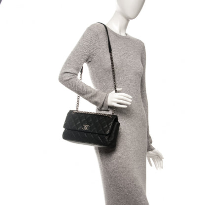 Chanel Caviar Quilted Medium Simply CC Flap Black 2 of 7