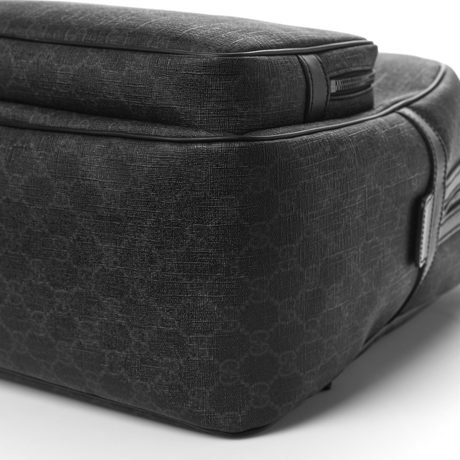 Gucci GG Supreme Monogram Medium Day Backpack Grey Black 9 of 9