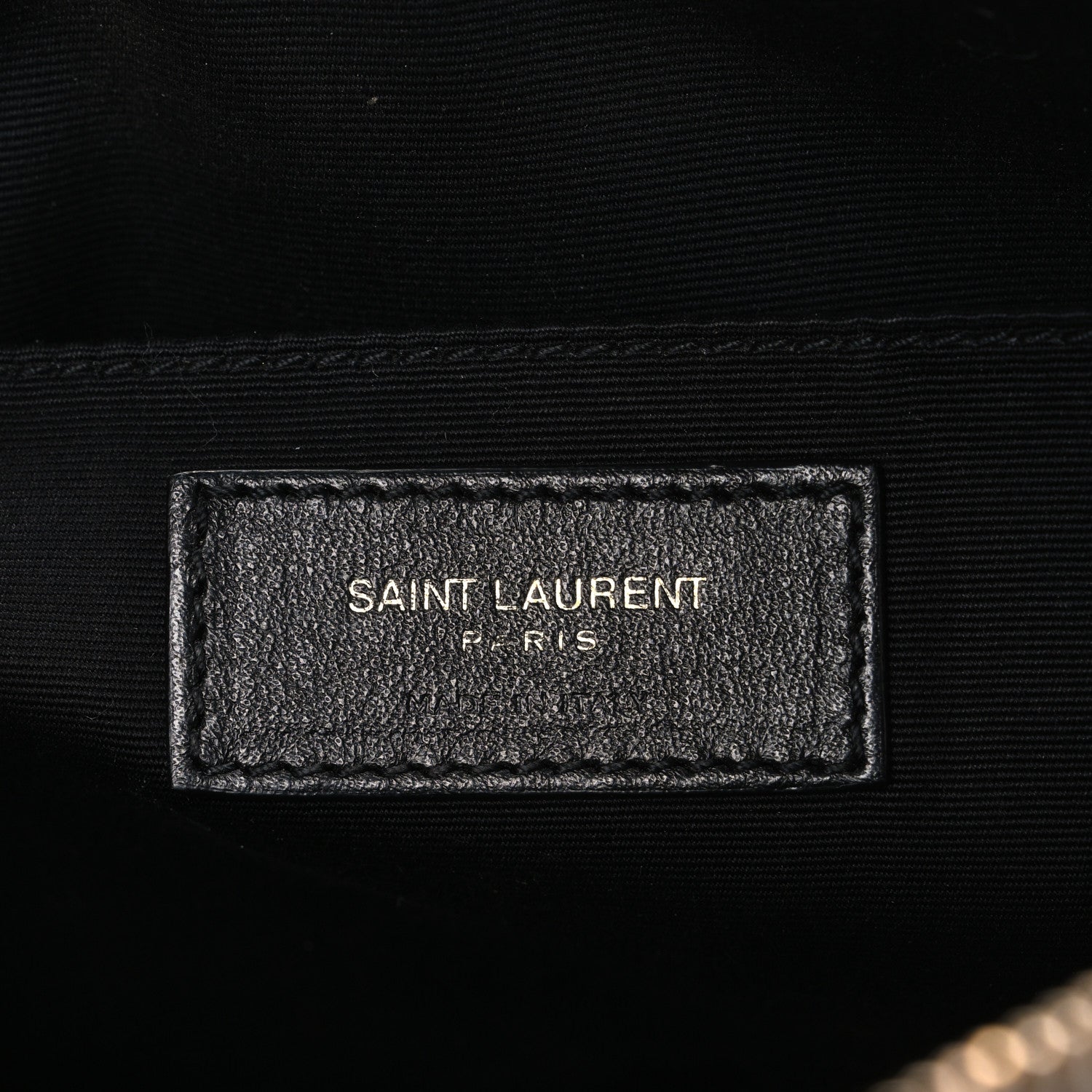 Saint Laurent Calfskin Matelasse Monogram Lou Camera Bag Greyish Brown 6 of 12