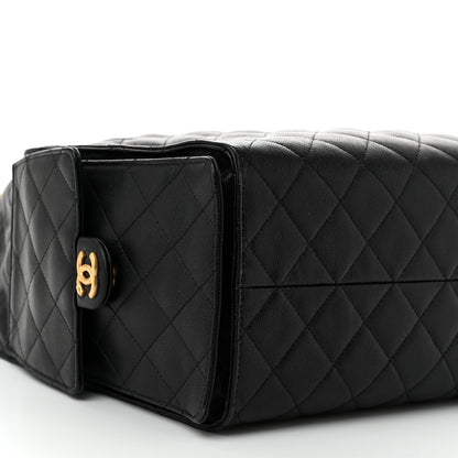 Chanel Caviar Quilted Medium Chanel 25 Handbag Black 10 of 12