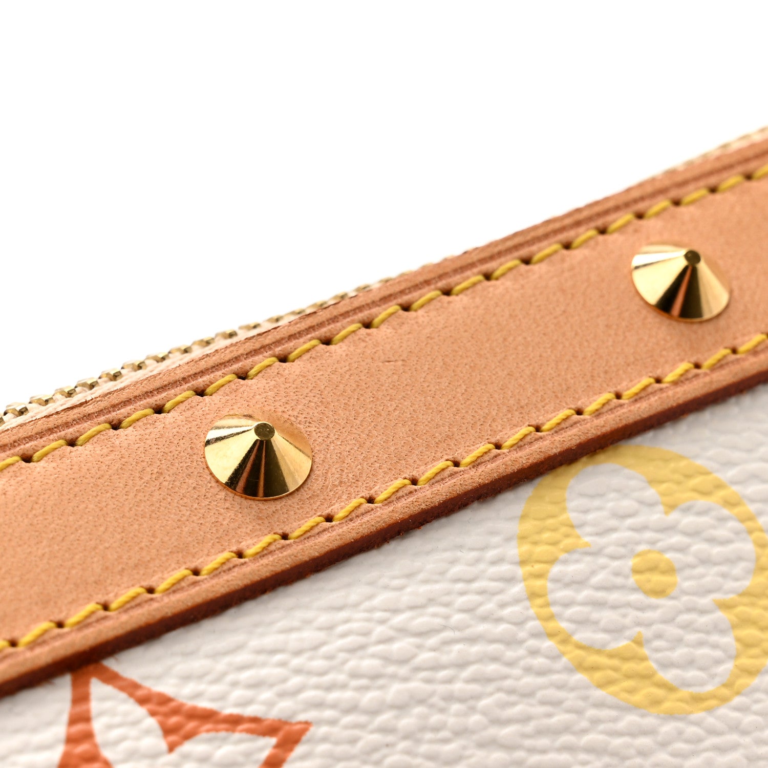 Louis Vuitton Monogram Multicolor Pochette Accessories White 10 of 12