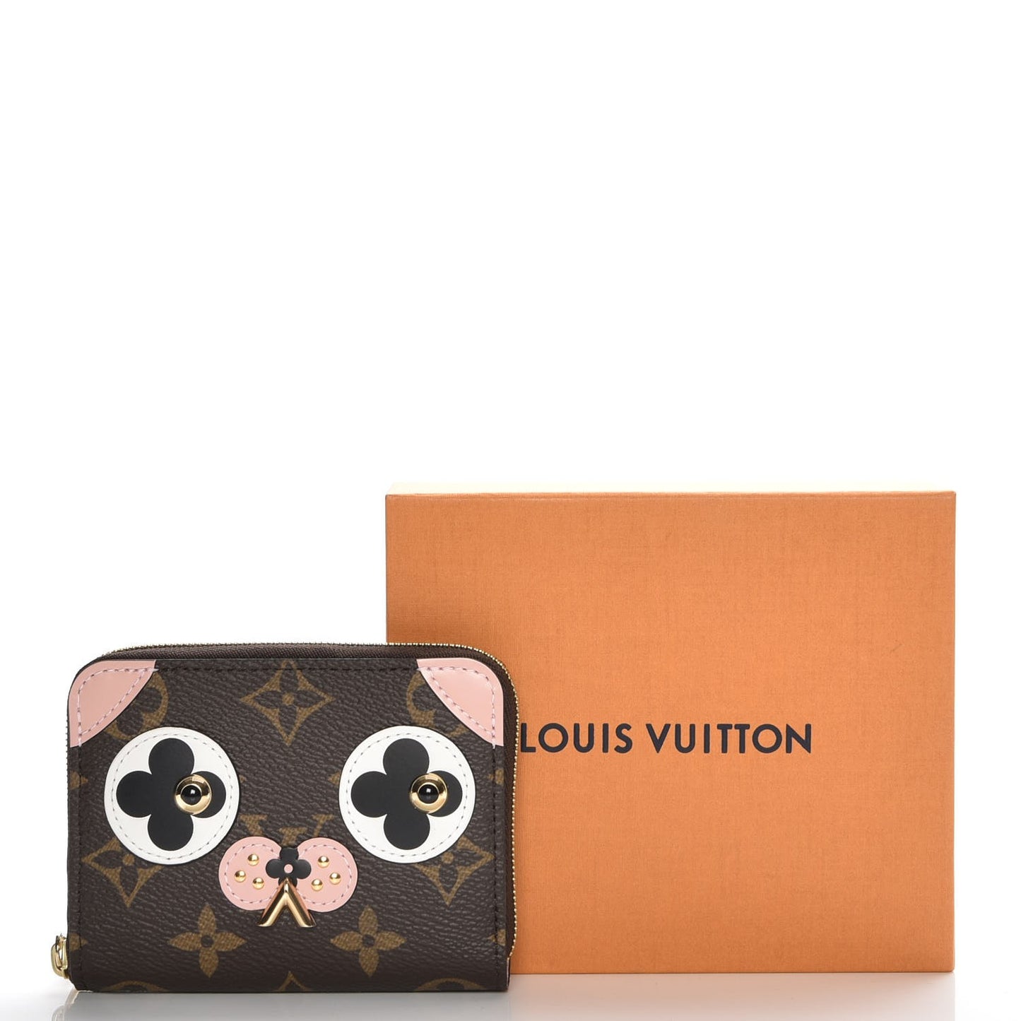 Monogram Valentine Dog Zippy Coin Purse