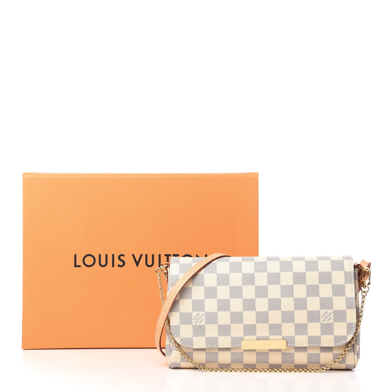 Louis Vuitton Damier Azur Favorite MM 11 of 11