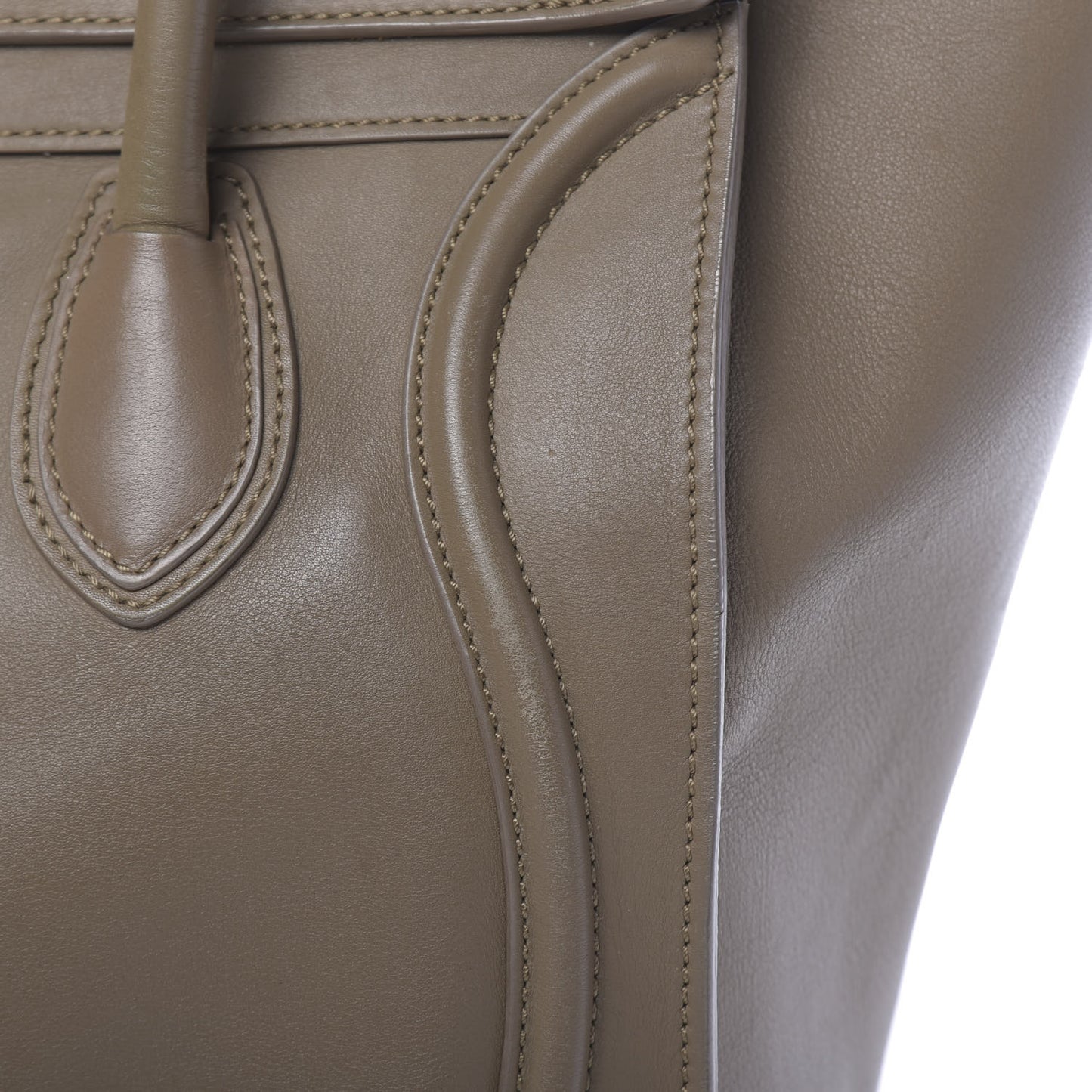 Smooth Calfskin Mini Luggage Souris