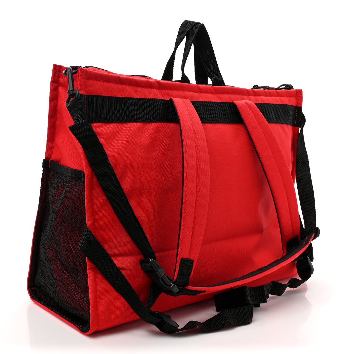x EASTPAK Tactical Nylon Large Shopper Red