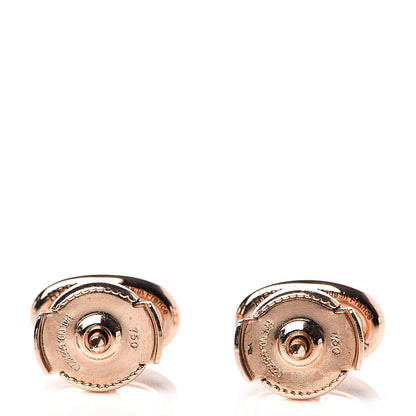 Hermes 18K Rose Gold TPM Farandole Stud Earrings 3 of 3