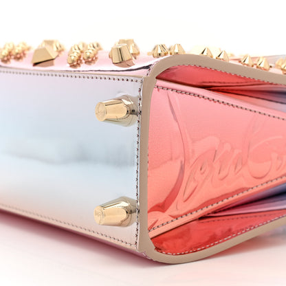 Christian Louboutin Mirror Degrade Spikes Loubinthesky Mini Paloma Leche Gold 10 of 12