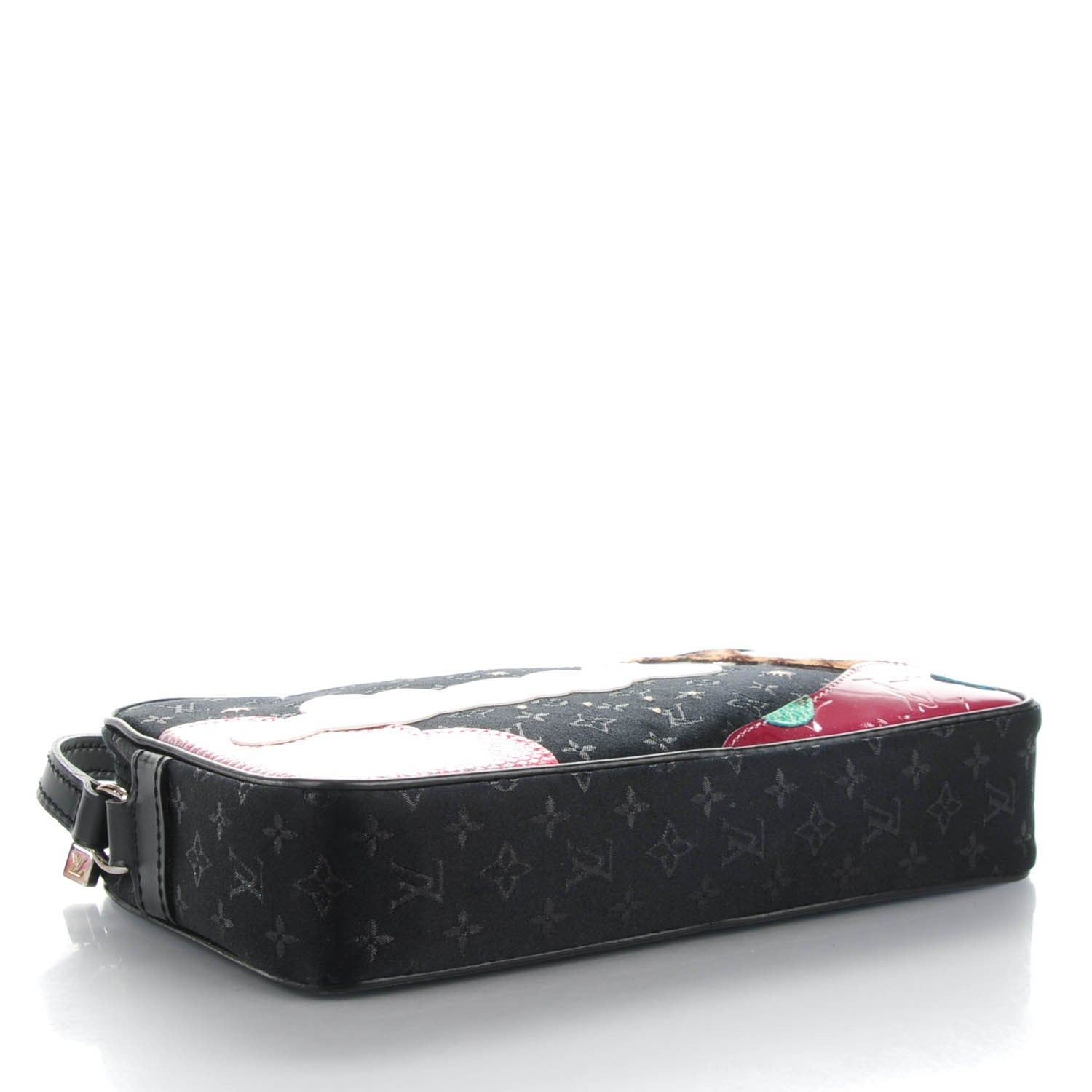 Louis Vuitton Satin Mini Monogram Conte De Fees Pochette Black 4 of 7