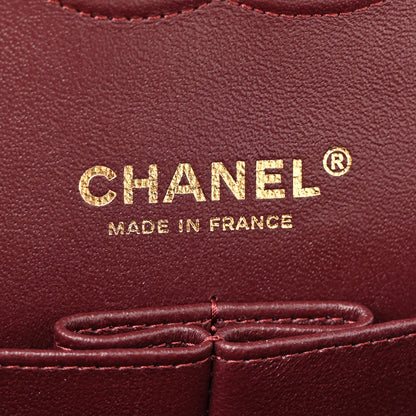 Chanel Lambskin Quilted Medium Double Flap Black 6 of 11