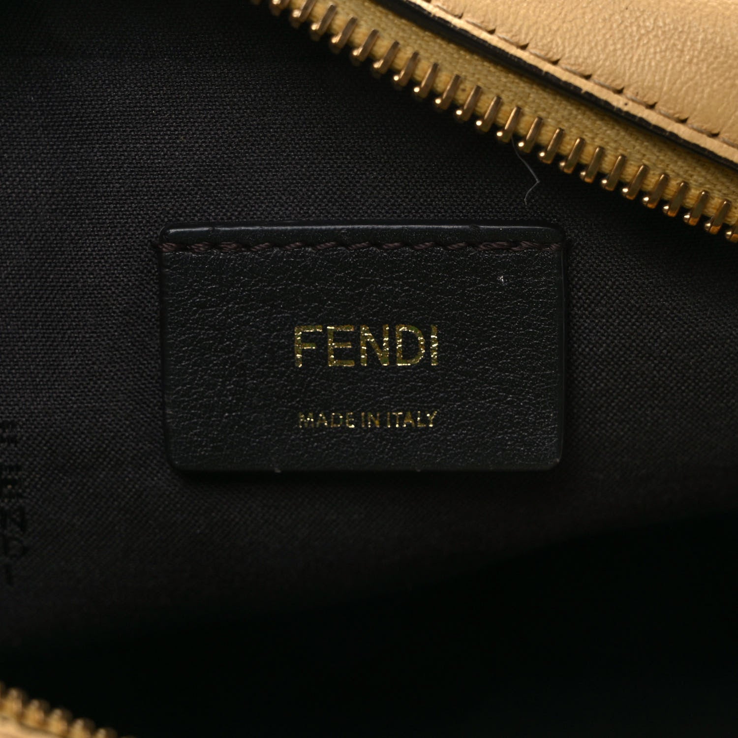 Fendi Vitello Grace Matte Mini Fendi Cam Miele Scuro 6 of 11