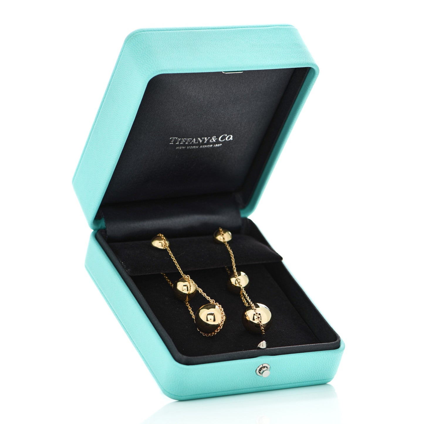 18K Yellow Gold HardWear Triple Drop Earrings