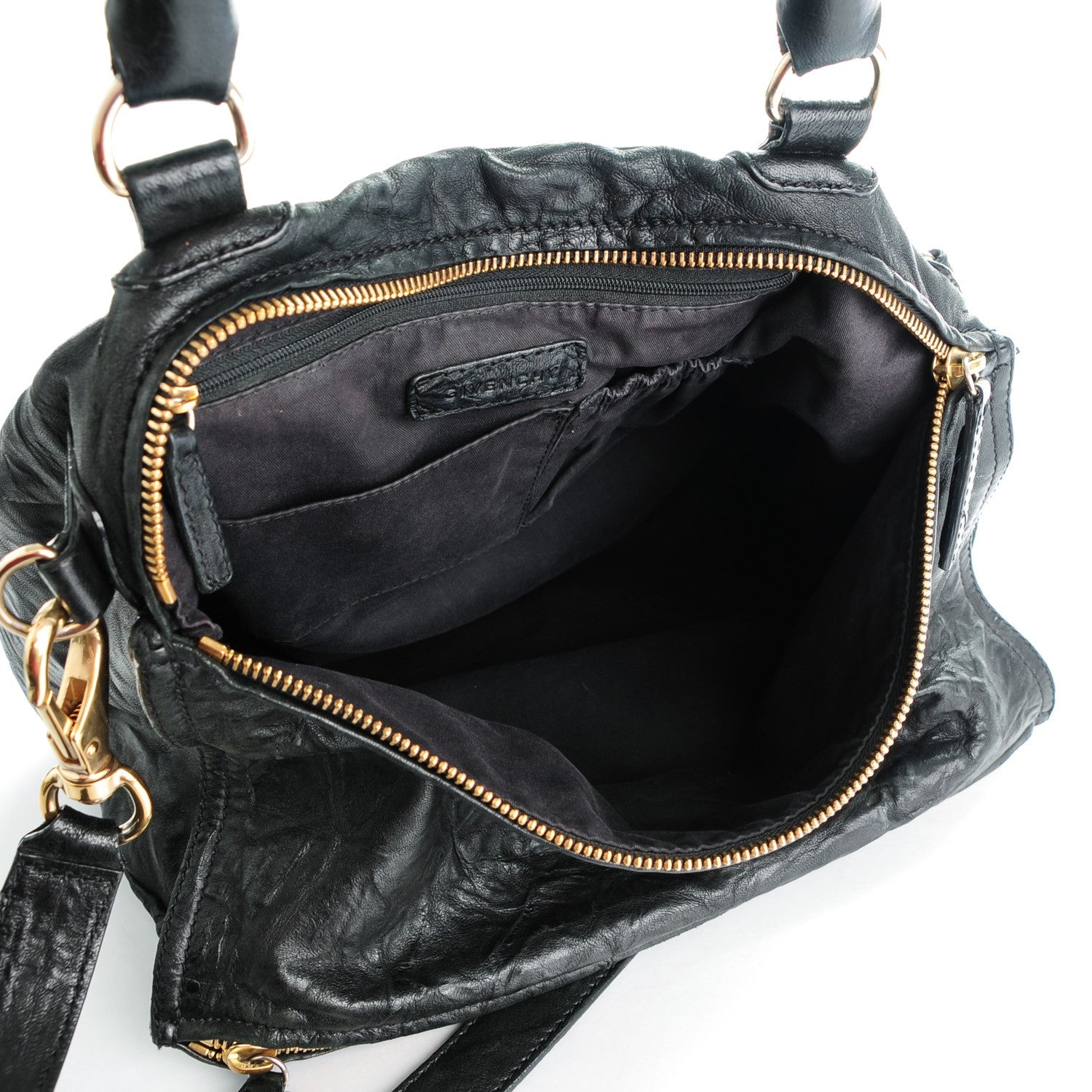 Givenchy Tumbled Sheepskin Large Pandora Black 5 of 9