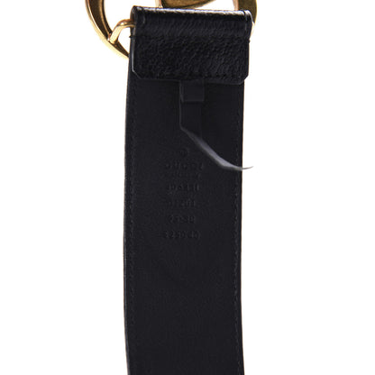 Gucci Textured Calfskin Double G 40mm Belt 95 38 Black 3 of 3