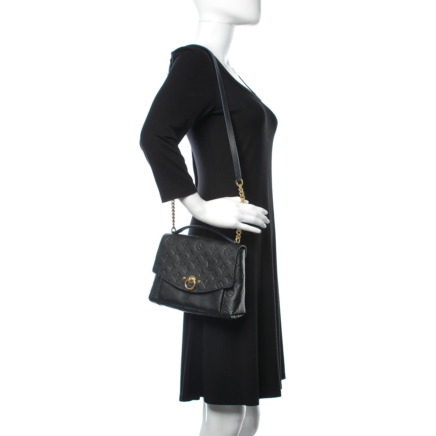 Louis Vuitton Empreinte Blanche BB Black 2 of 11
