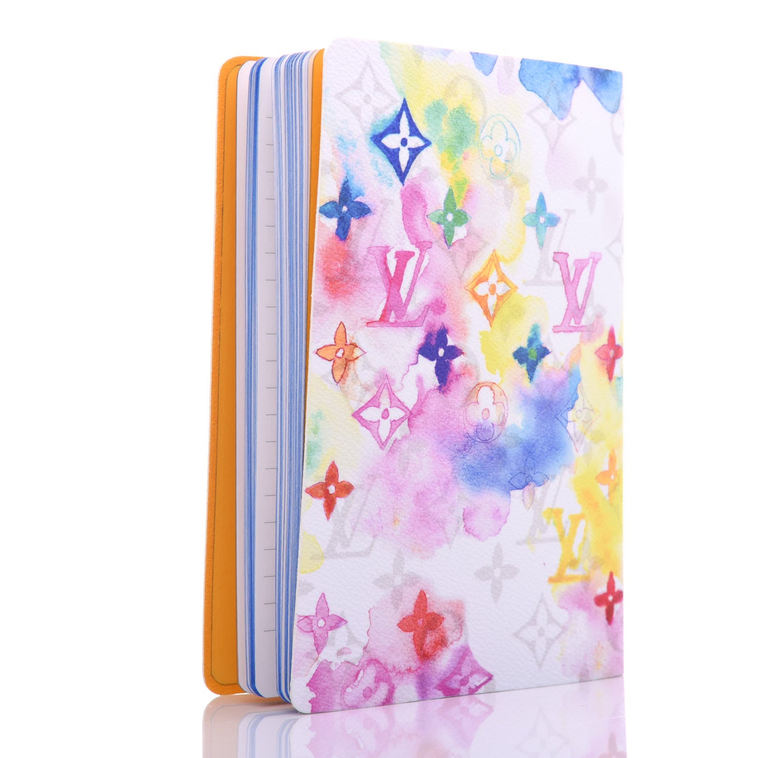 Louis Vuitton Monogram Watercolor Clemence Notebook Multicolor 3 of 7