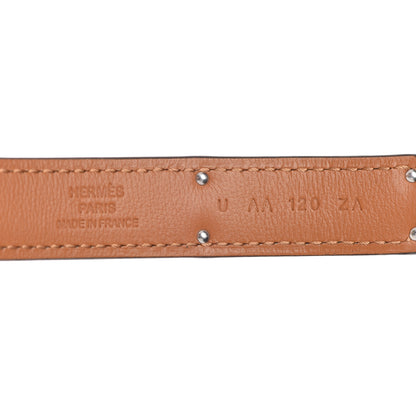 Hermes Epsom Kelly Belt Black 3 of 5
