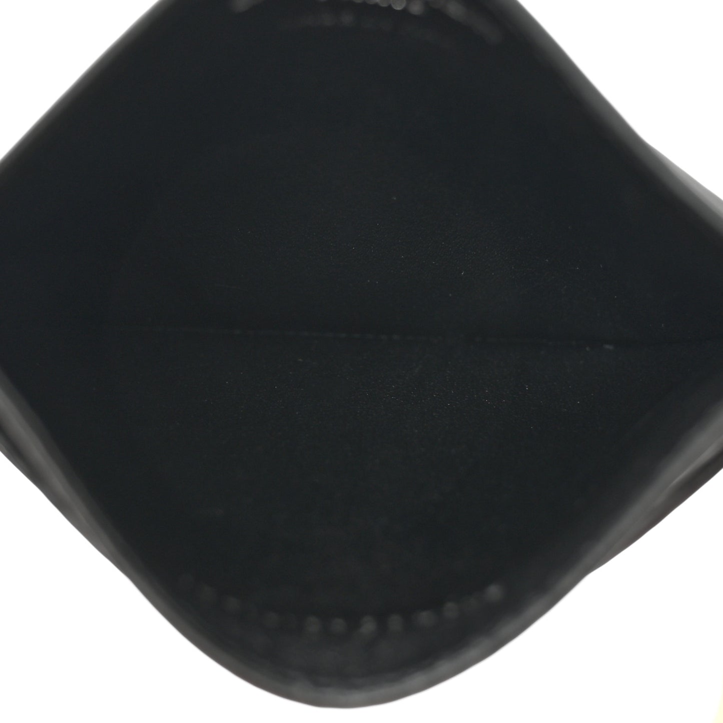 Calfskin Monogram Credit Card Case Black