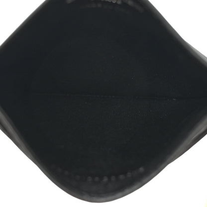 Saint Laurent Calfskin Monogram Credit Card Case Black 5 of 7