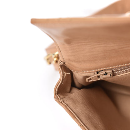 Chanel Lambskin Quilted Flap Waist Belt Bag Beige 10 of 15