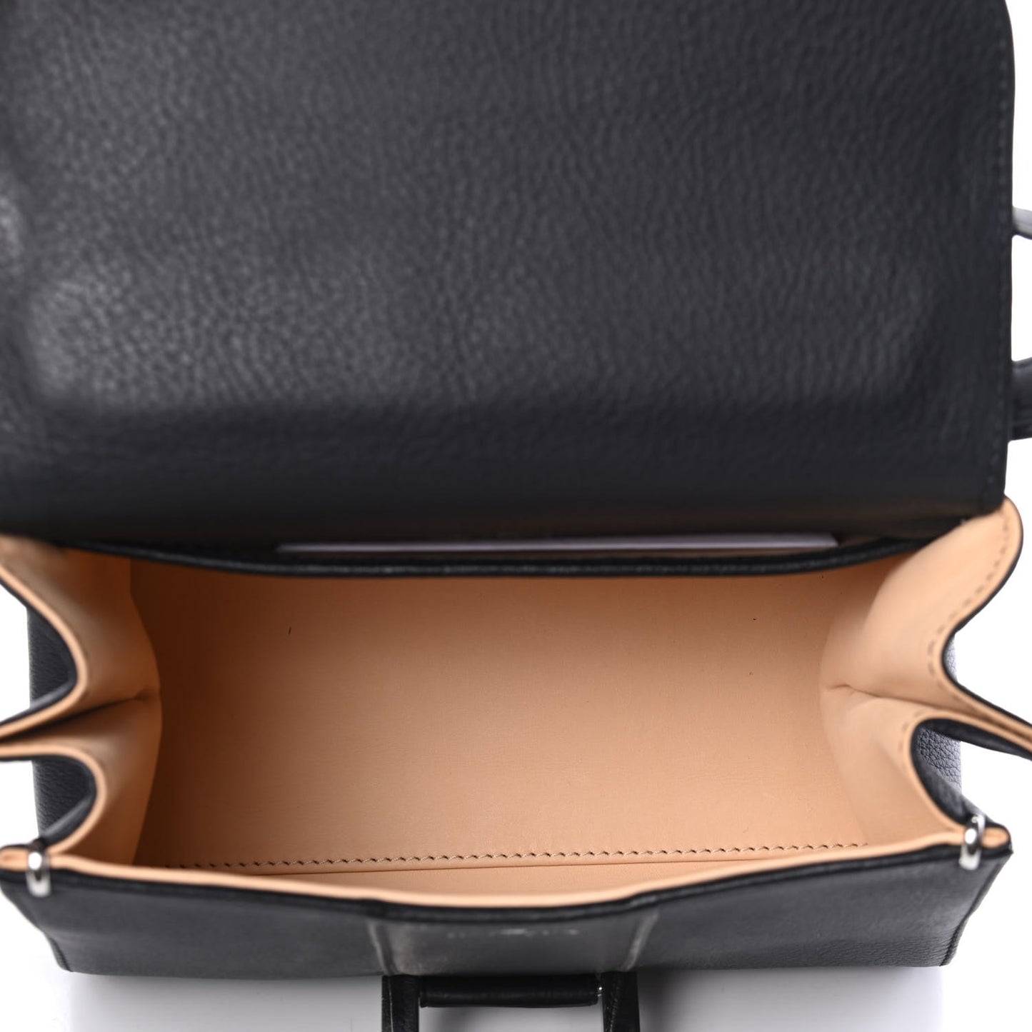 Calfskin Mini Brillant Satchel Black