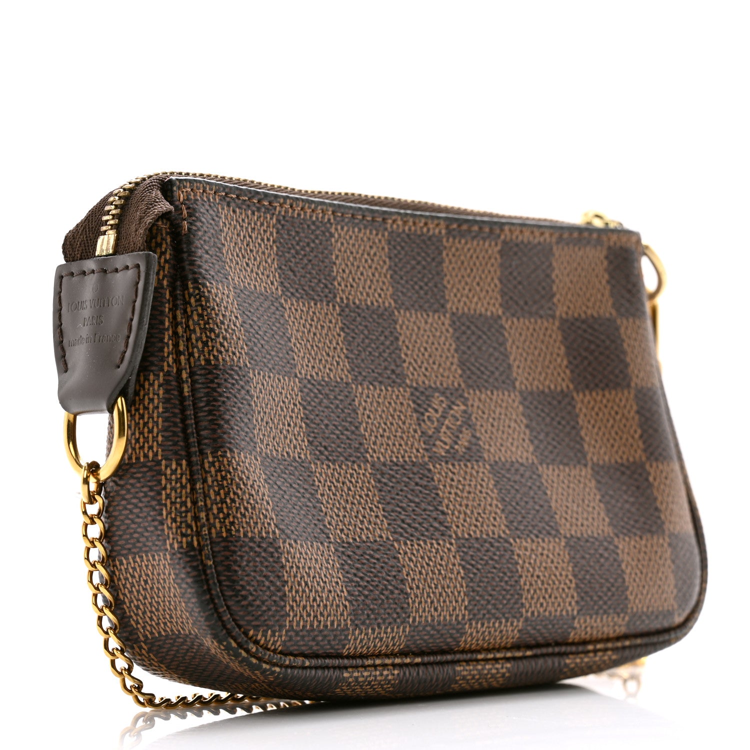 Louis Vuitton Damier Ebene Mini Pochette Accessories 3 of 10