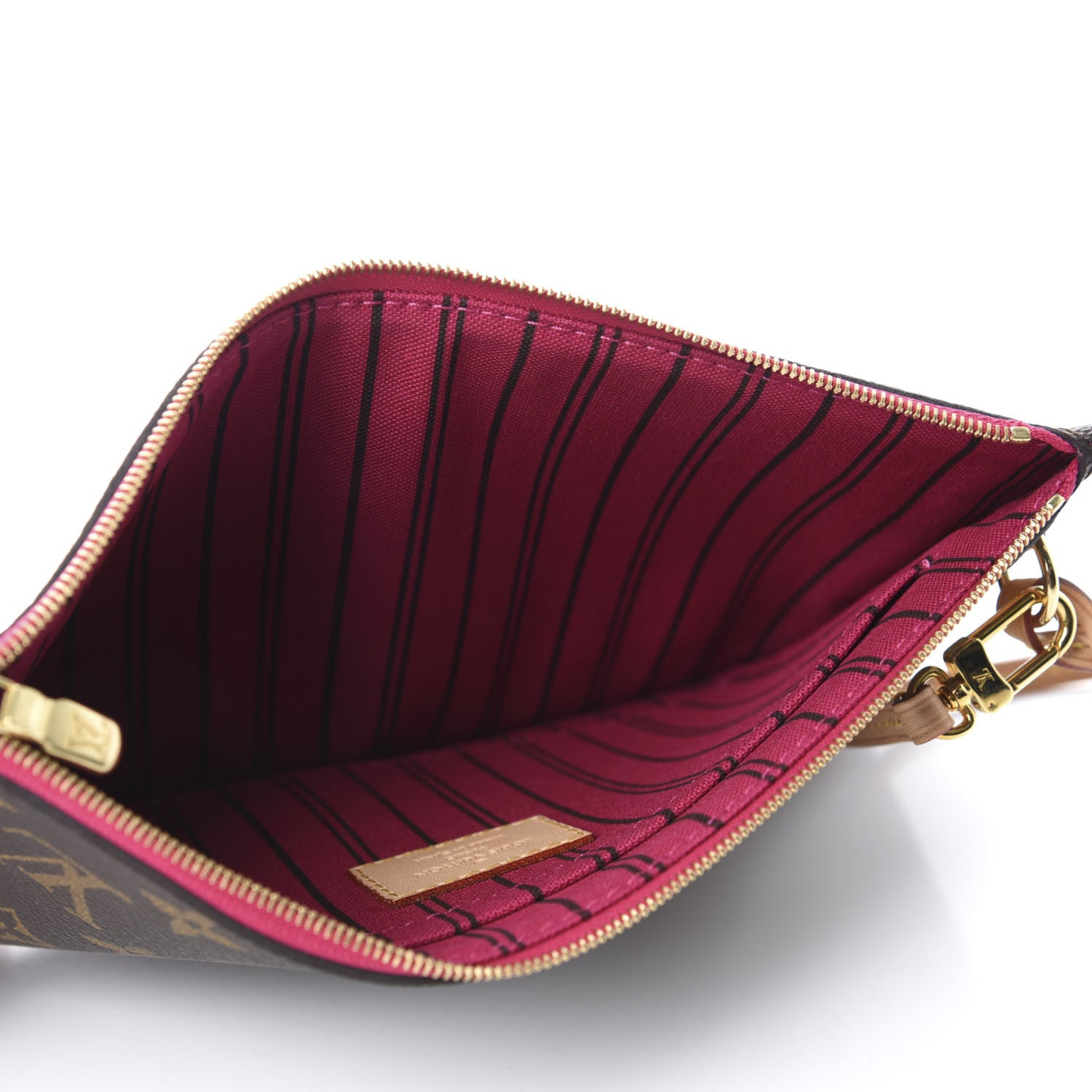 Louis Vuitton Monogram Neverfull MM GM Pochette Pivoine 5 of 7