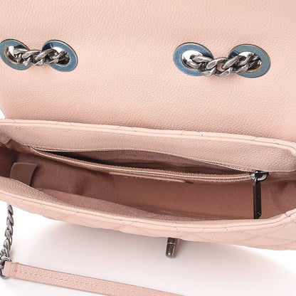 Chanel Caviar Quilted Casual Pocket Messenger Flap Light Pink 5 of 7
