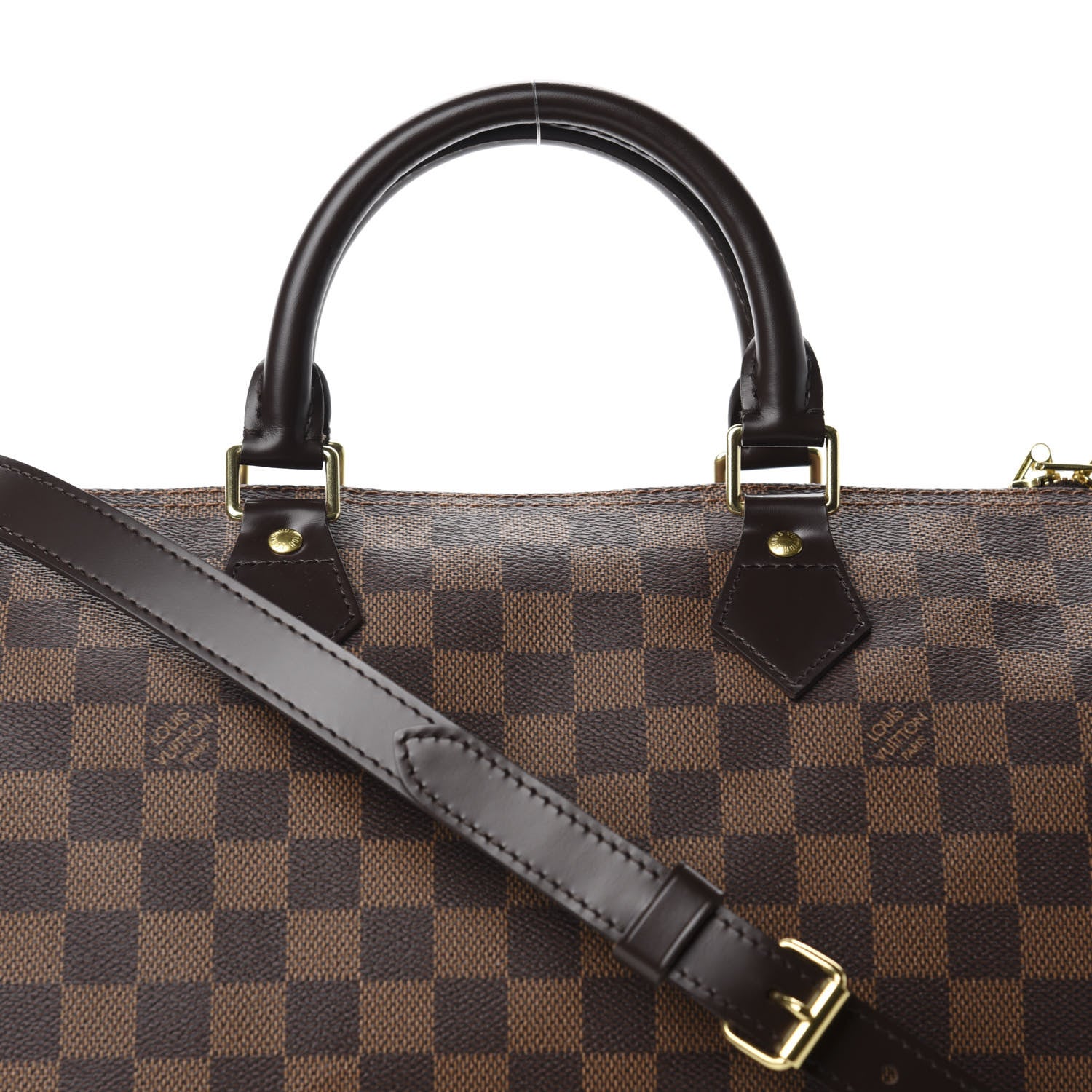 Louis Vuitton Damier Ebene Speedy Bandouliere 30 11 of 11