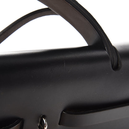 Hermes Toile Vache Hunter Herbag Zip 39 MM Sable Black 14 of 14