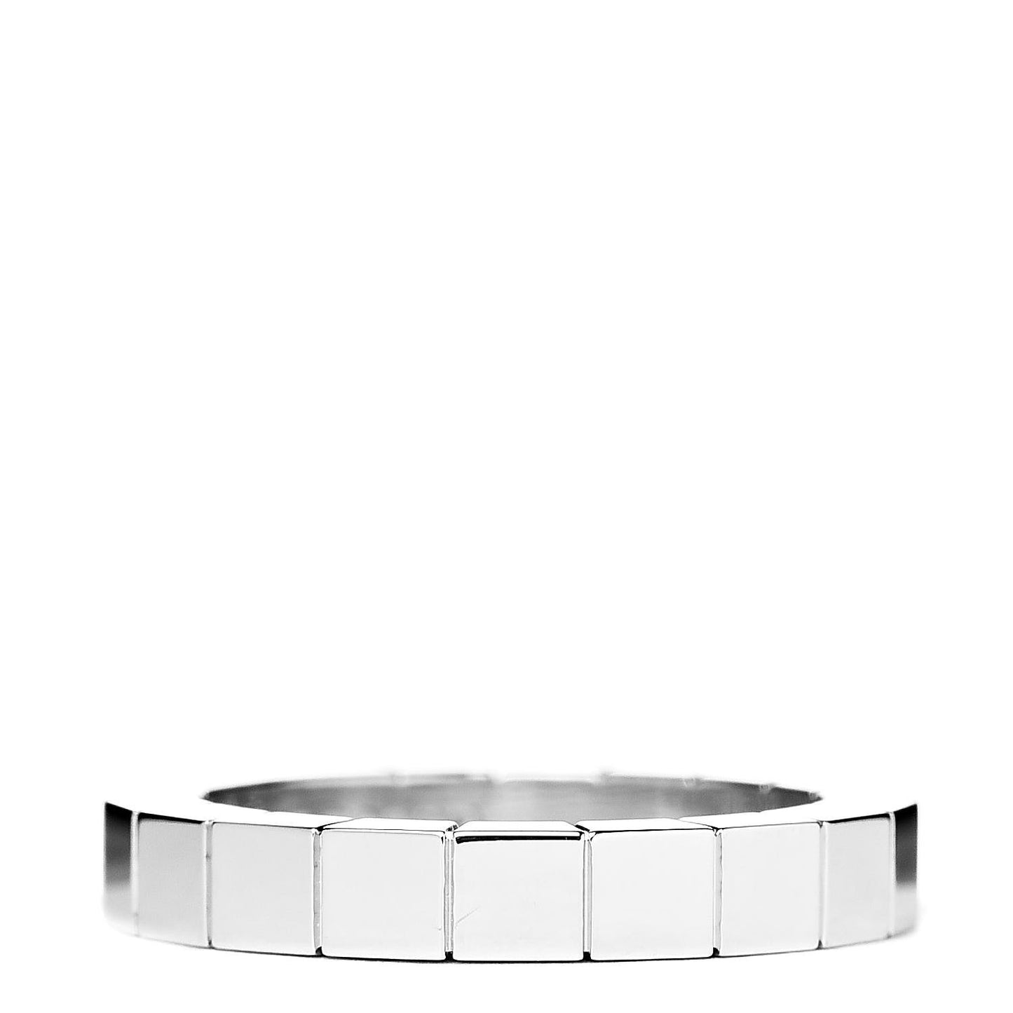 18K White Gold Lanieres Ring 46 3.75