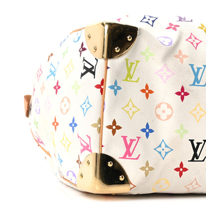 Louis Vuitton Monogram Multicolor Speedy 30 White 8 of 9