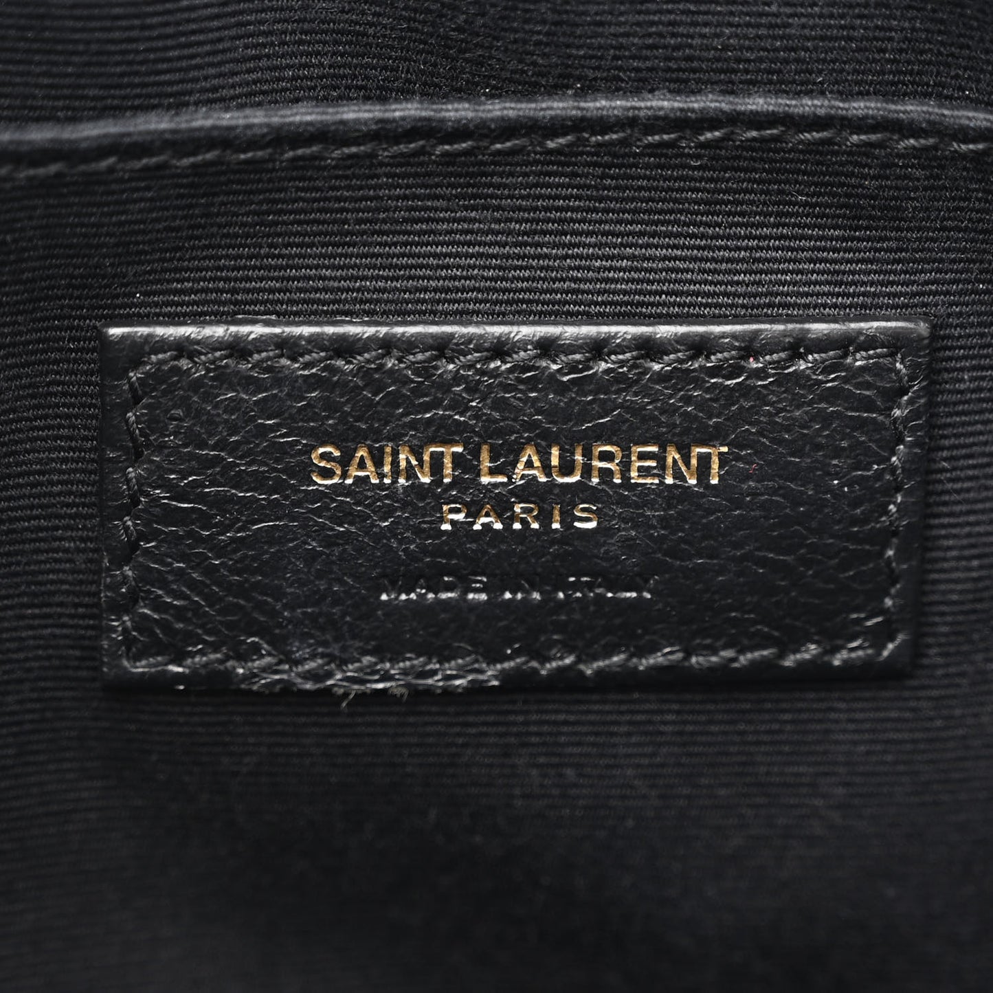 Calfskin Matelasse Monogram Lou Camera Bag Black
