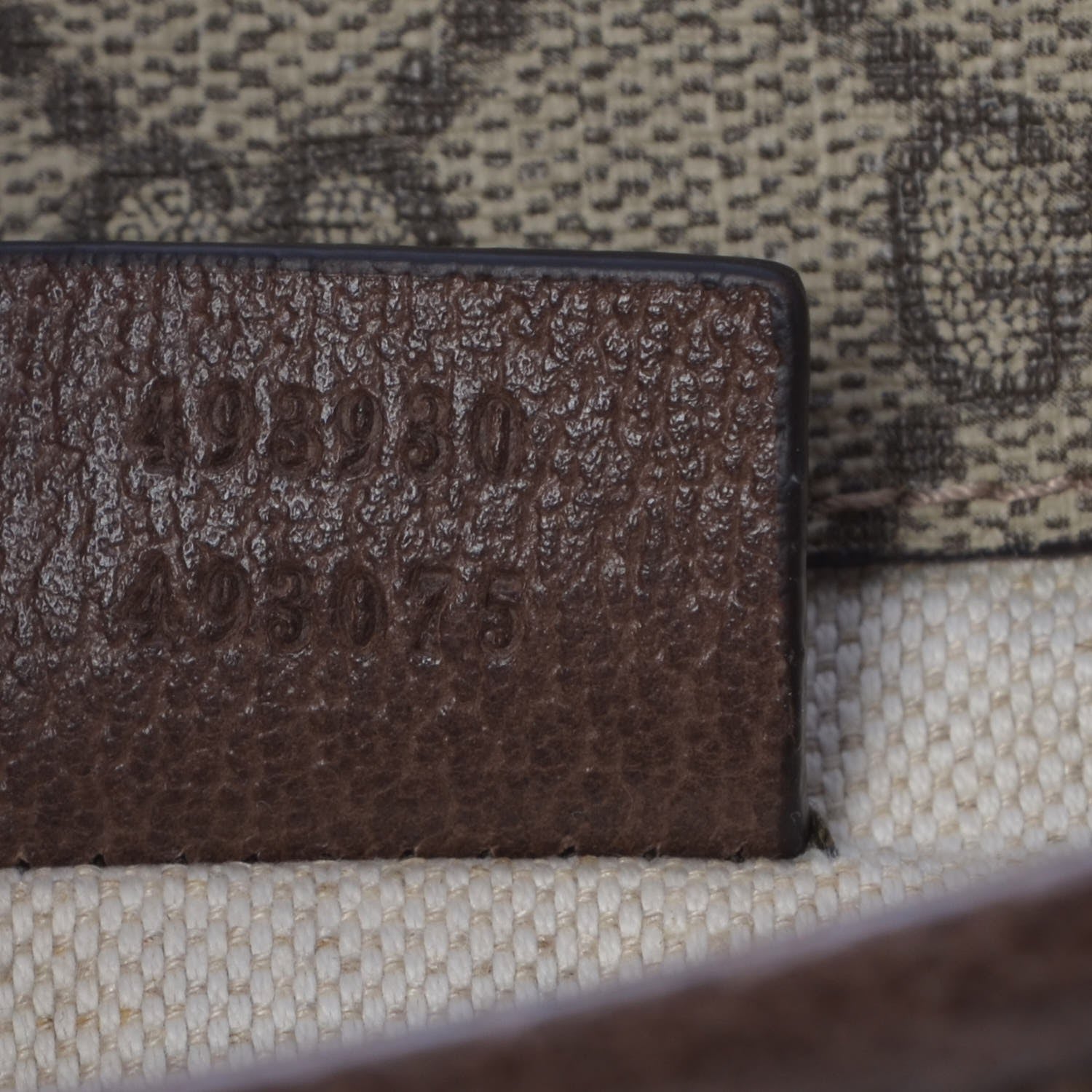 Gucci GG Supreme Monogram Neo Vintage Web Belt Bag Brown 7 of 8