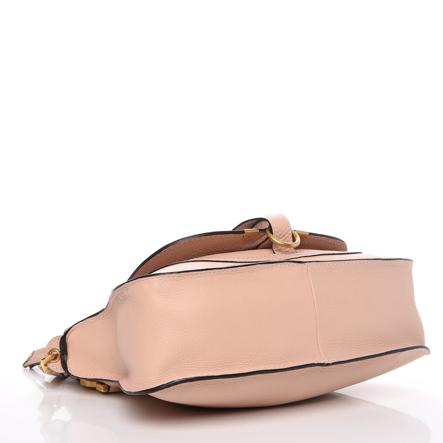 Calfskin Small Marcie Satchel Blush Nude