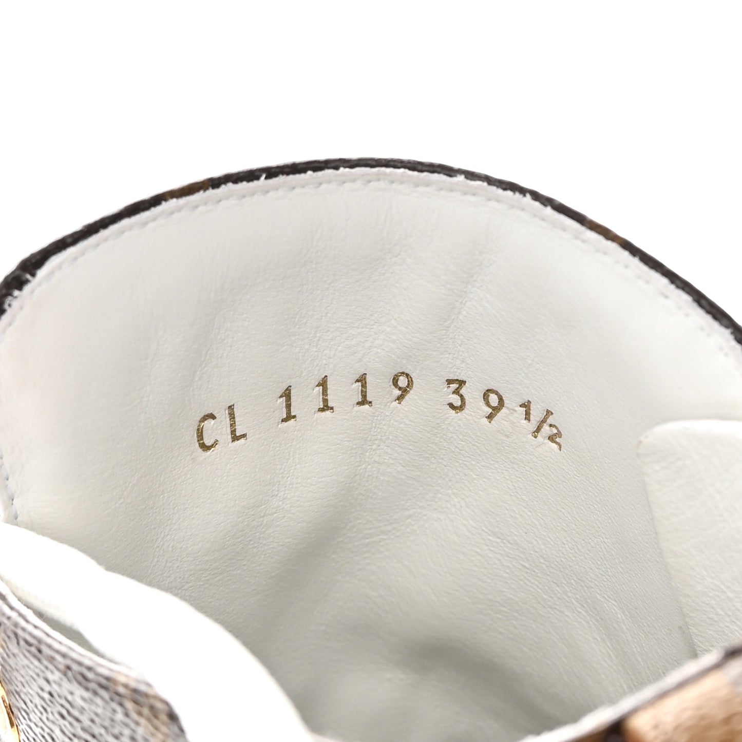 Patent Reverse Monogram Stellar Sneaker Boots 39.5