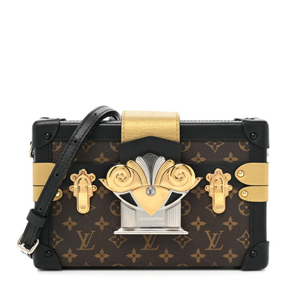 Louis Vuitton Monogram Column Petite Malle Black 1 of 17
