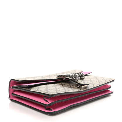 Gucci GG Supreme Monogram Small Dionysus Shoulder Bag Pink 5 of 12
