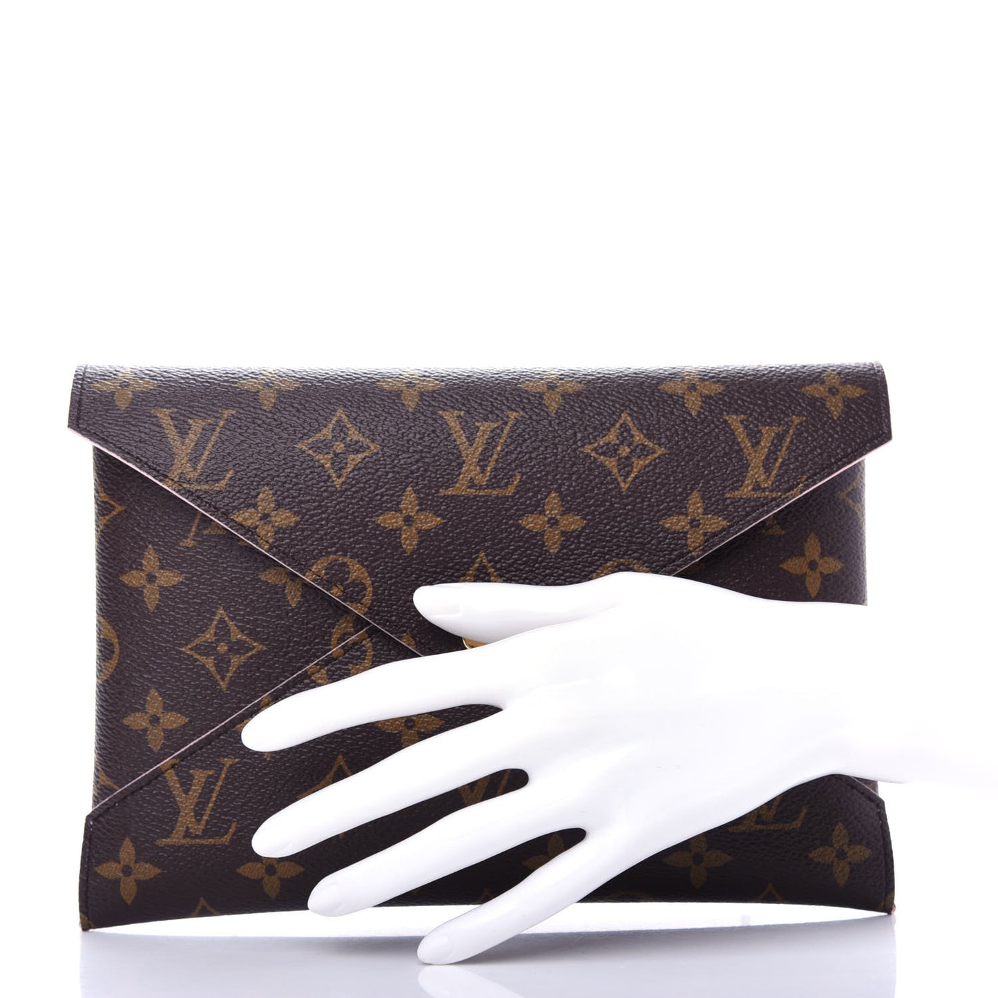 Monogram Large Kirigami Pochette Insert Rose Ballerine