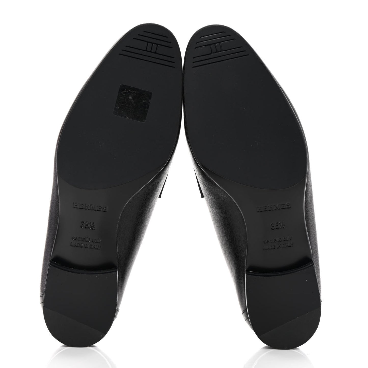 Goatskin Womens Royal Loafers 35.5 Black