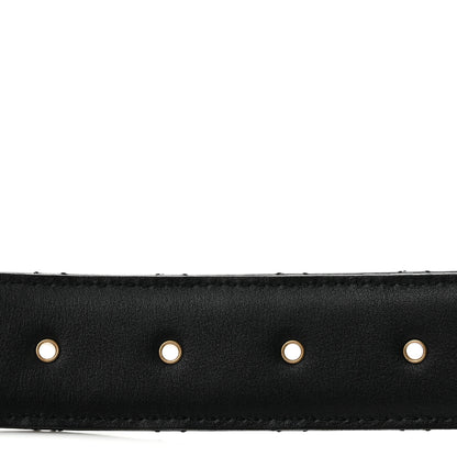 Chanel Calfskin Quilted CC Chain Belt 80 32 Black 4 of 7