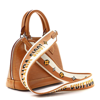 Louis Vuitton Epi Jacquard Alma BB Honey Gold 3 of 12
