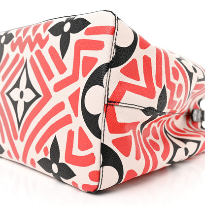 Louis Vuitton Monogram Giant Crafty NeoNoe MM Creme Rouge Black 9 of 9