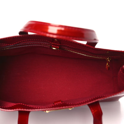 Louis Vuitton Vernis Wilshire PM Pomme D'Amour 5 of 9
