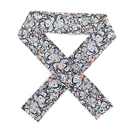 Louis Vuitton Rock n Roses Silk Bandeau Bleu Ciel 1 of 2