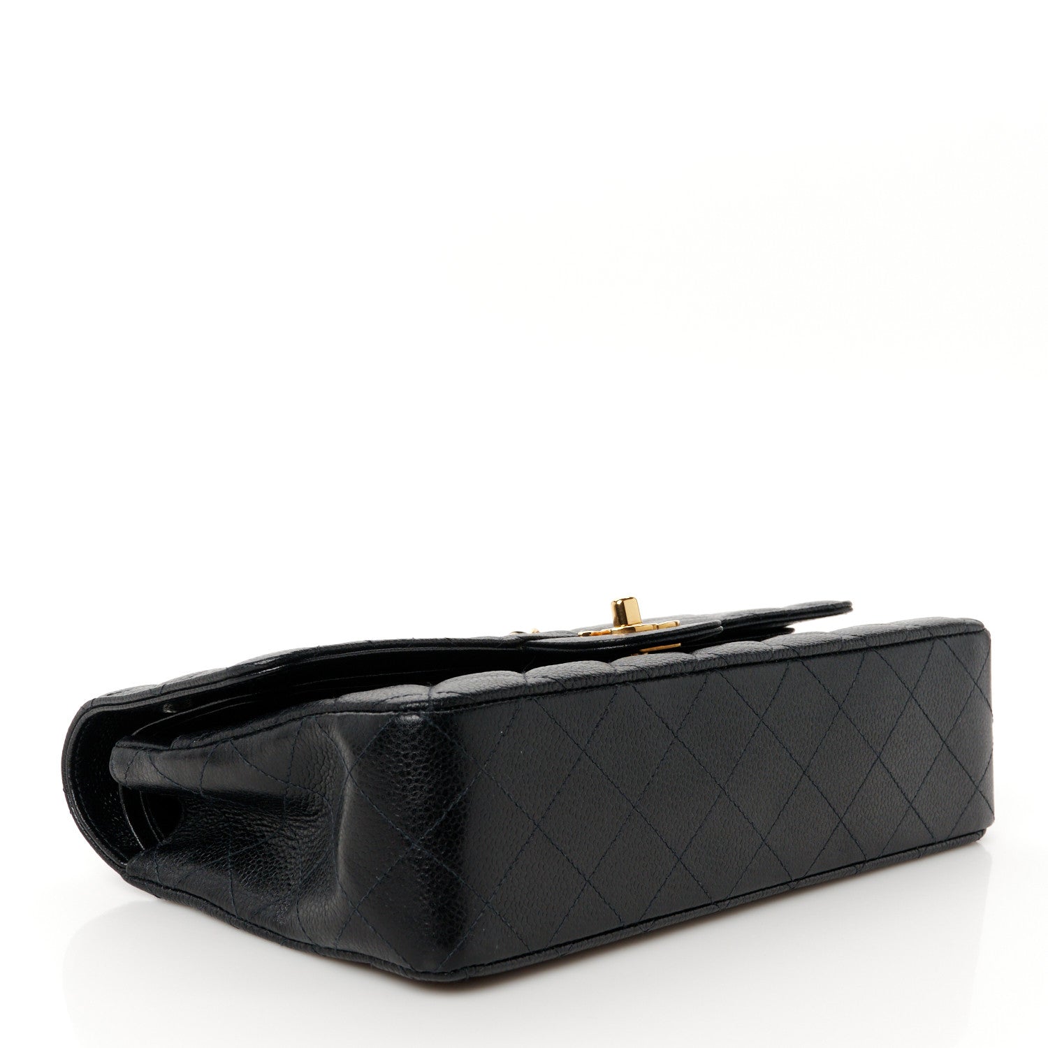 Chanel Caviar Quilted Medium Double Flap Black 4 of 13
