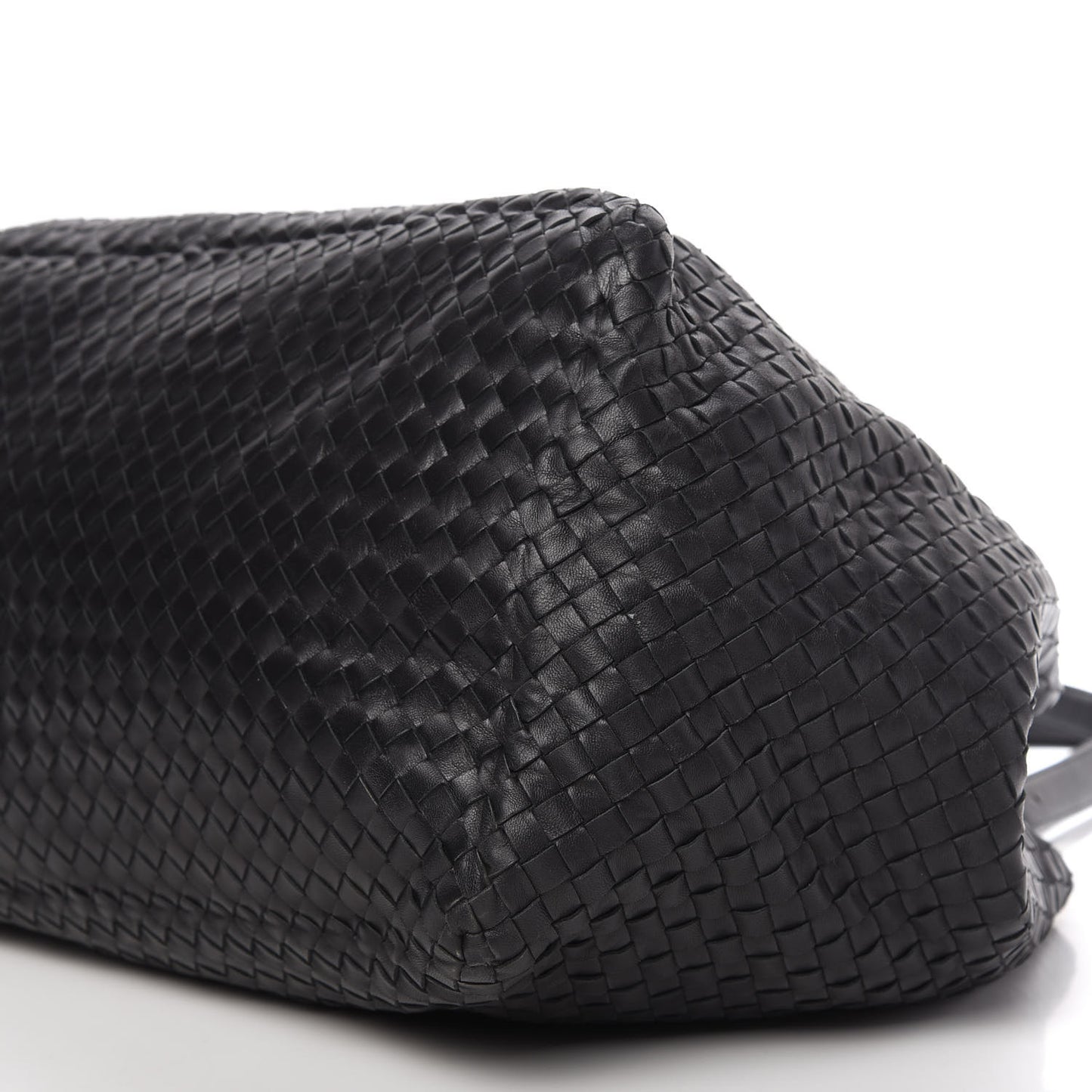 Nappa Intrecciato Large Seamless Tote Black