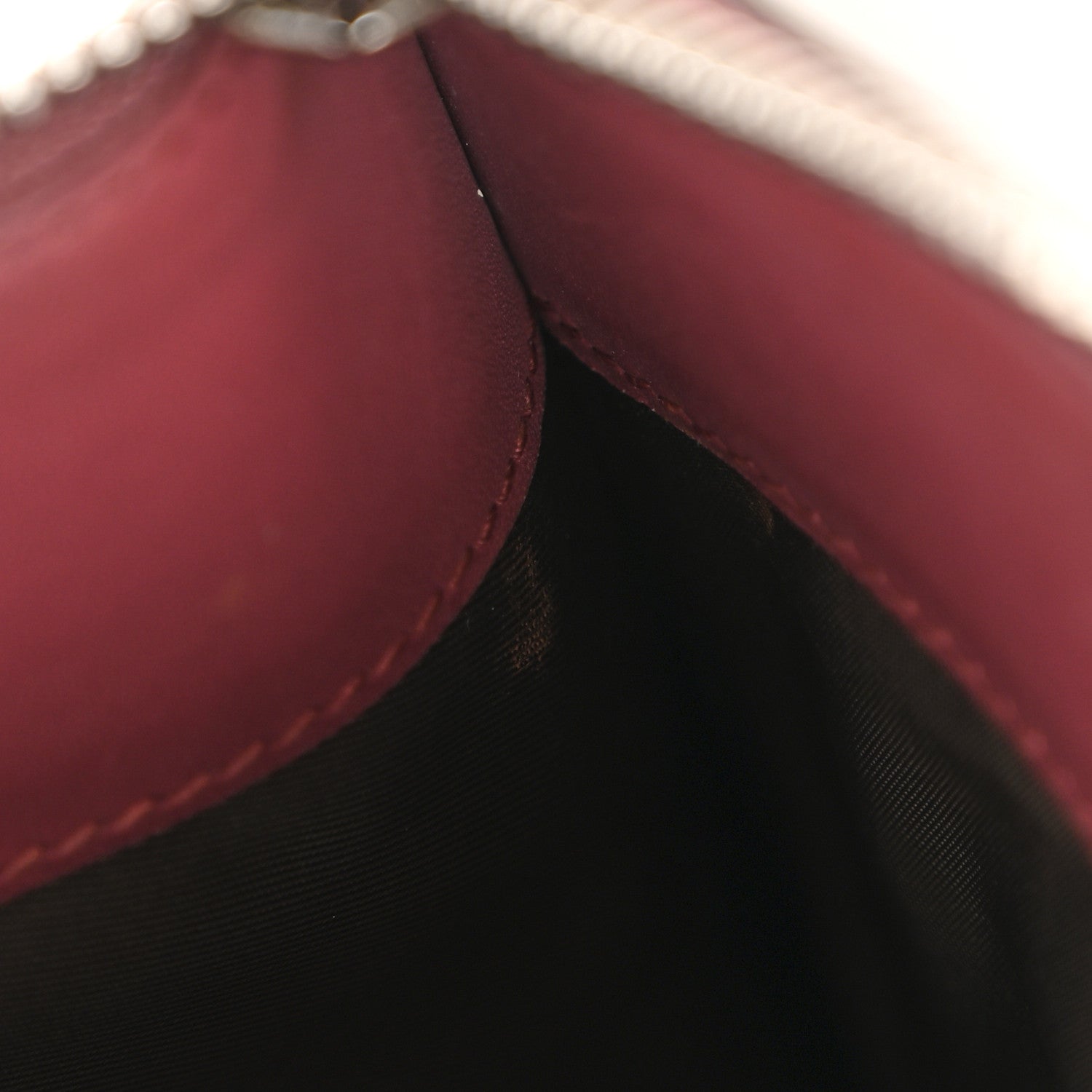 Gucci GG Supreme Monogram Blooms Small Zip Pouch Beige Multicolor Dry Rose 7 of 11