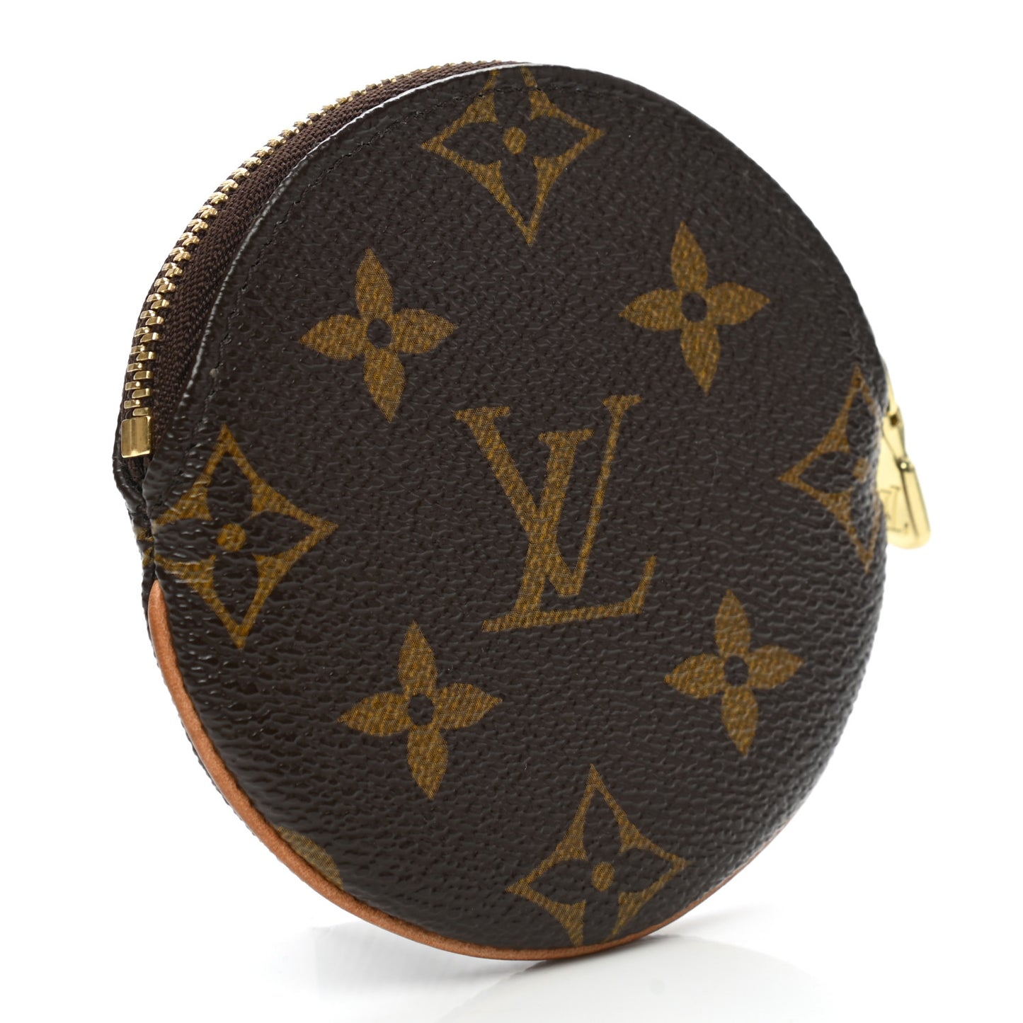 Monogram Round Coin Purse